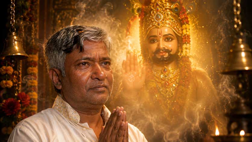 Divine inspiration behind the creation of Shree Shyam Mandir Alambazar